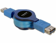 DeLock USB 3.0 kábel predlžujúce A / A samec / samica dĺžka 1m samonavíjacie