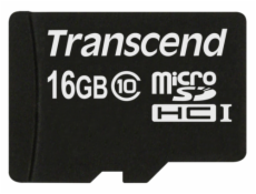 Transcend microSDHC         16GB Class 10 + SD-Adapter