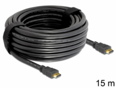 Delock HDMI 1.4 kábel A / A samec / samec, dĺžka 15 metrov