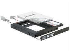 Delock Slim SATA 5.25 inštalačný rámček pre 1 x 2.5 "SATA HDD / SSD