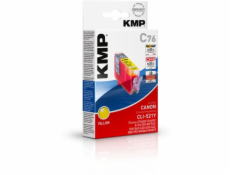 KMP C76 ink cartridge yellow compatible with Canon CLI-521 Y