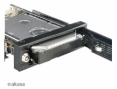 AKASA HDD box  Lokstor M52, 1x 3,5" SATA HDD do 5,25" interní pozice,  černý