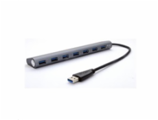 i-tec USB 3.0 Metal Charging HUB 7 Port s napájecím adaptérem, 7x USB 3.0 nabíjecí port, ideální pro notebook ultrabook