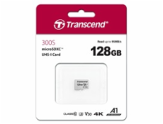 Transcend microSDXC 300S   128GB Class 10 UHS-I U3 V30 A1