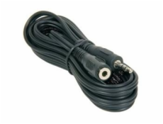 PREMIUMCORD Kabel audio 3,5mm Jack - Jack prodlužovací  5m (M/F, stereo)