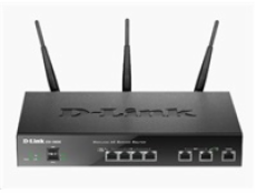 D-Link DSR-1000AC Wireless AC Unified Service Router, 2x gigabit WAN, 4x gigabit LAN, 2x USB, VPN