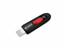 TRANSCEND USB Flash Disk JetFlash®590K, 32GB, USB 2.0, Black (R/W 16/6 MB/s)