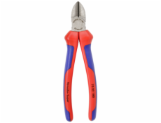 KNIPEX bocne frezy cierna atramentiert poliert 180 mm