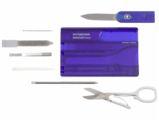 Victorinox SWISSCARD modra transparent