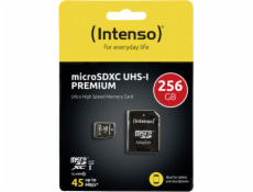 INTENSO Micro SDXC karta 256GB Class10, UHS-1