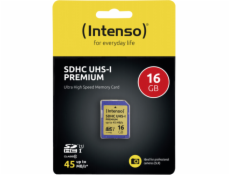 Intenso SDHC karta 16GB Class 10 UHS-I Premium