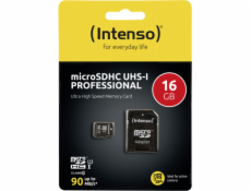 INTENSO Micro SDHC karta 16GB Class10, UHS-1 PRO