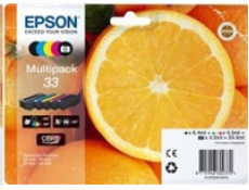 Epson Multipack Claria Premium BK/PBK/C/M/Y 33           T 3337