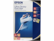 EPSON Ultra Glossy Photo Paper 10x15, 300g (50 listov)