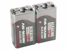 1x2 Ansmann Alkaline 9V-Block red-line