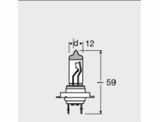 Žárovka OSRAM H7 12V 55 W PX26d, 64210ULT