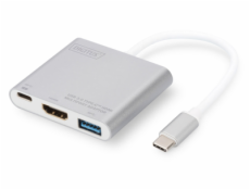 DIGITUS USB Type-C 4in1 Multiport Video Konverter