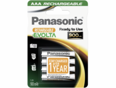 1x4 Panasonic Bat. NiMH Micro AAA 900 mAh