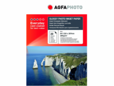 AgfaPhoto Everyday Photo Inkjet Paper Glossy 180 g A 4 20 listov