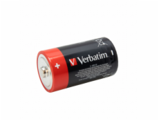 1x2 Verbatim Alkaline bateria Mono D LR 20               49923