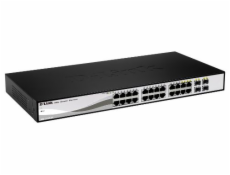 D-link DGS-1210 24 port 10/100/1000 Gigabit Smart Switch including 4 Combo 1000BaseT/SFP