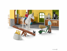 Schleich 42485 Stáj pro koně s příslušenstvím