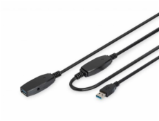 DIGITUS Aktives USB 3.0 Predlzovaci kabel 15 m