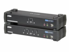 Aten 4-port DVI KVMP USB, usb hub, audio 2.1, káble