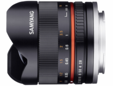 Samyang F 2,8/8 Fish-Eye II black Sony E