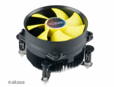 AKASA Chladič CPU  AK-CC7117EP01 pro LGA775, LGA115X, 92mm low noise PWM fan, pro CPU se spotřebou až 95W