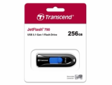 Transcend JetFlash 790     256GB USB 3.1 Gen 1 cierny