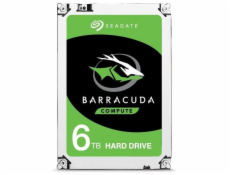 Internal Seagate BarraCuda 6TB, 3,5", SATAIII, ST6000DM003