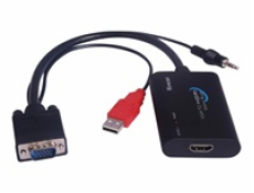 PremiumCord VGA+audio konvertor na HDMI khcon-04