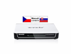 Tenda S16 16-Port Fast Ethernet Switch, 10/100 Mb/s, Desktop