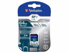 Verbatim SDXC karta Pro     64GB Class 10 UHS-I