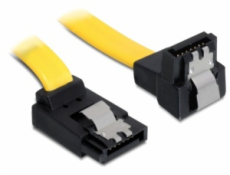 Delock kábel HDD SATA 20 cm pravouhlý hore / dole, žltý