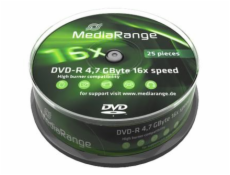 MEDIARANGE DVD-R 4,7 GB 16x spindl 10pck/bal