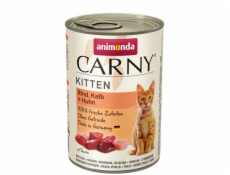 ANIMONDA konzerva CARNY Kitten - hovädzie, teľacie, kuracie 400g