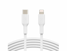 Belkin Lightning/USB-C kabel 1m PVC, mfi zertifiziert, biela