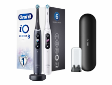 Braun Oral-B iO Series 8 Duo White Alabaster/Black Onyx