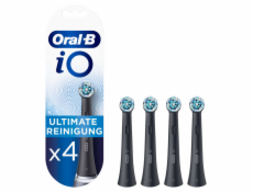 Oral-B iO Toothbrush heads Ultimate Cleaning 4 pcs.   Black