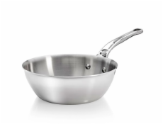 De Buyer Affinity Sauté Pan Stainless Steel curved  20 cm