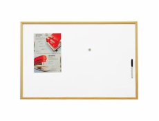 Tabule Classic magnetická Eco board 60 x 90 cm, lakovaný povrch, dřevený rám