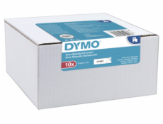 1x10 Dymo D1 paska 9mmx7m cierna na biela