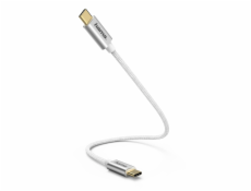 Hama Lade-/Datenkabel USB Type-C na Type-C 0,2m biela