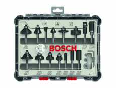 Bosch 15-dielna súprava fréz 6mm