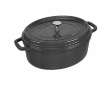 Staub La Cocotte 31cm oval seda