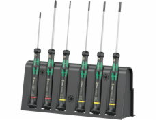 WERA 2035/6 B for electronic applic. screwdriver set + Rack