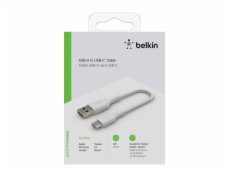 Belkin USB-C/USB-A kabel 15cm PVC, biela CAB001bt0MWH