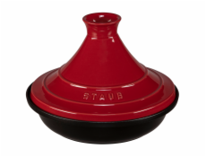 Staub Tajine 28cm rund ceresna-cervena, Gusseisen